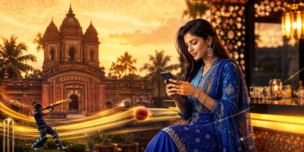 বাংলাদেশে ক্রিকেট বেটিং উপভোগ করছেন একজন ব্যবহারকারী
